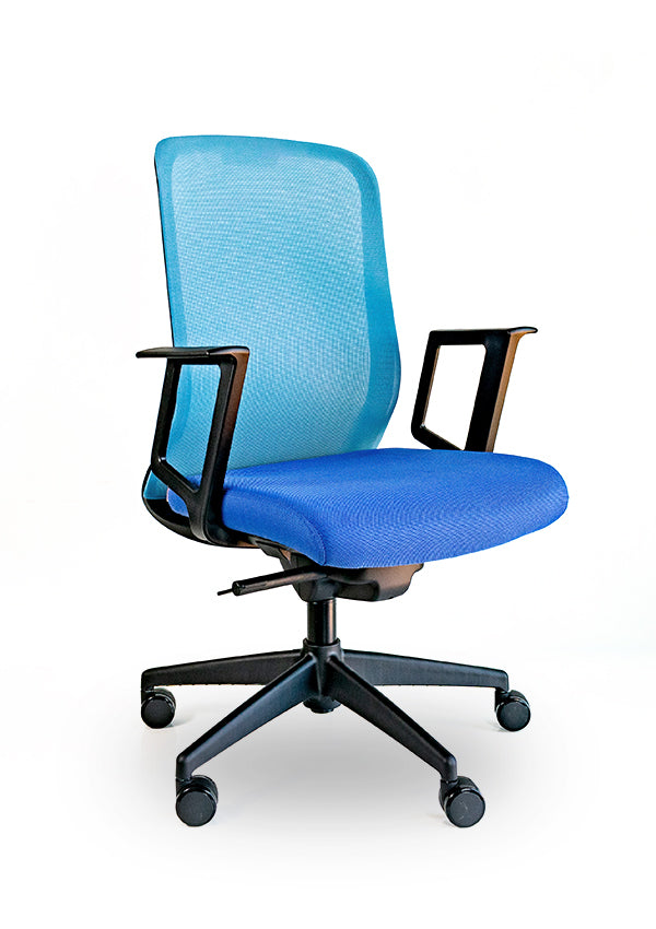 Silla RE-1601 Mesh Azul